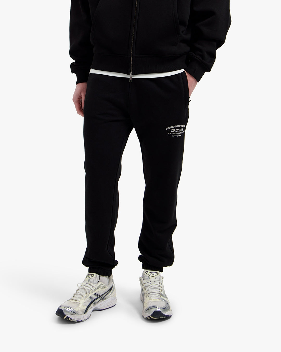 Croyez Original Fraternite Sweatpants | Black