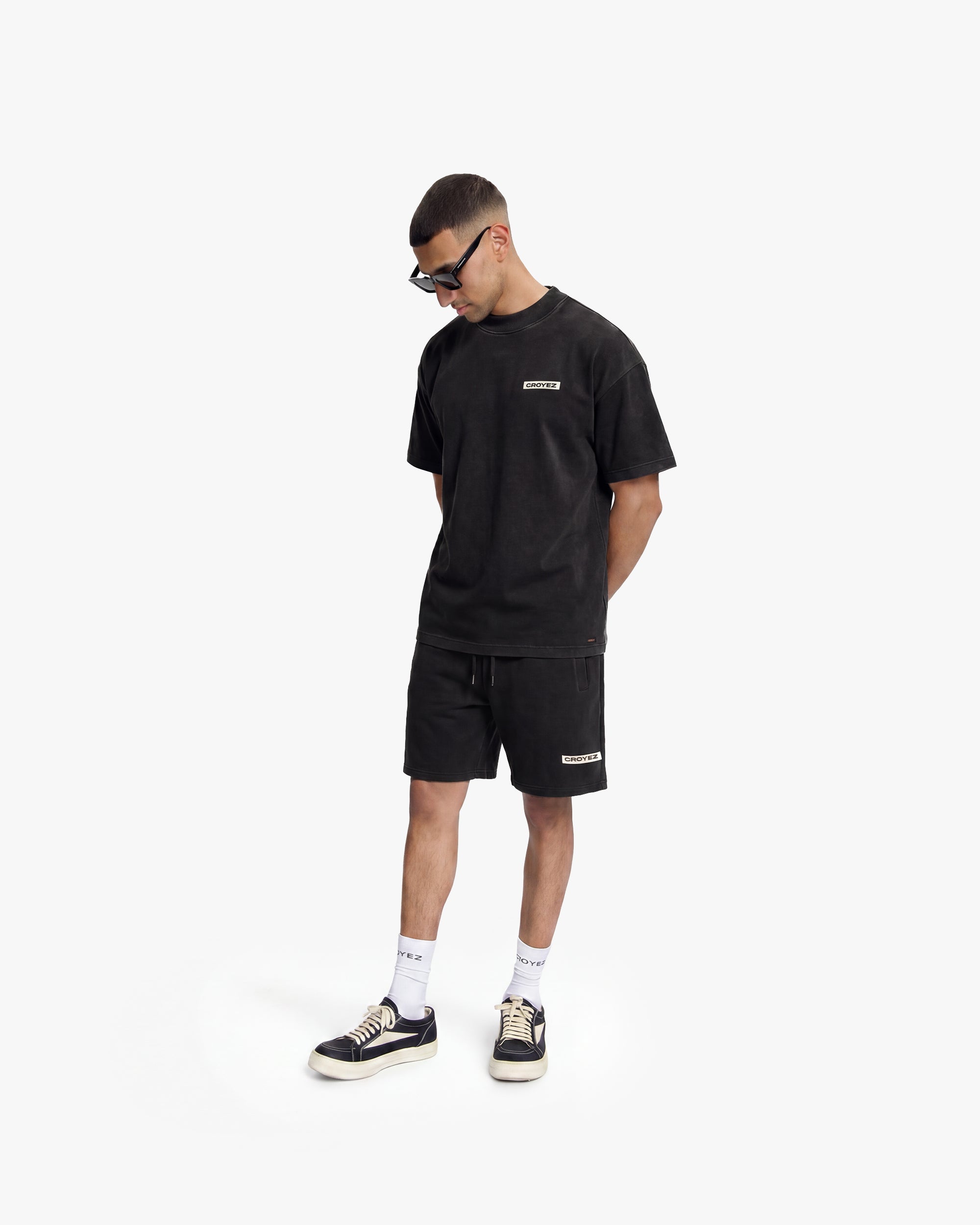 Croyez Garment Dye T-Shirt | Vintage Black