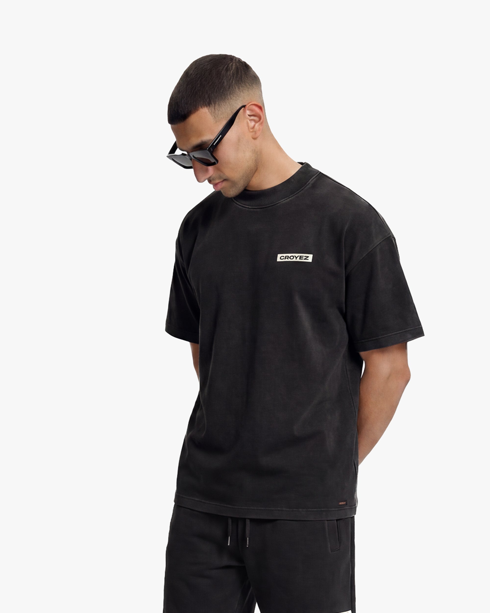 Croyez Garment Dye T-Shirt | Vintage Black
