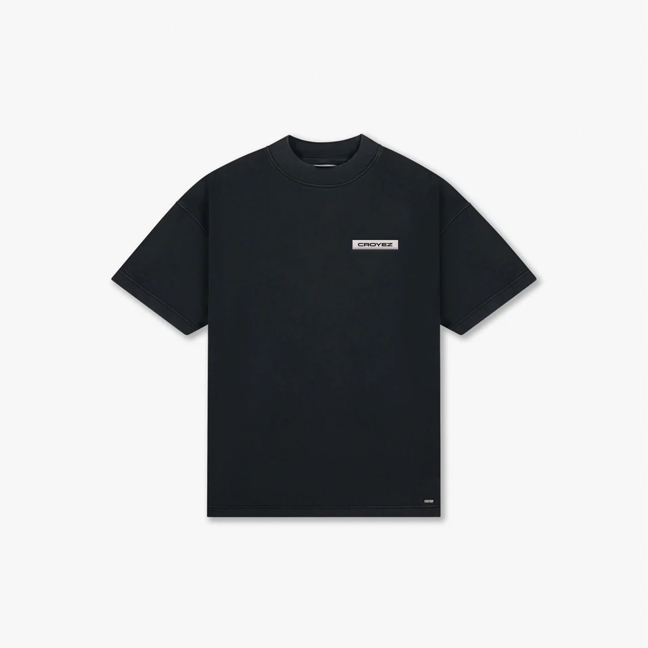  Croyez Garment Dye T-Shirt | Vintage Black