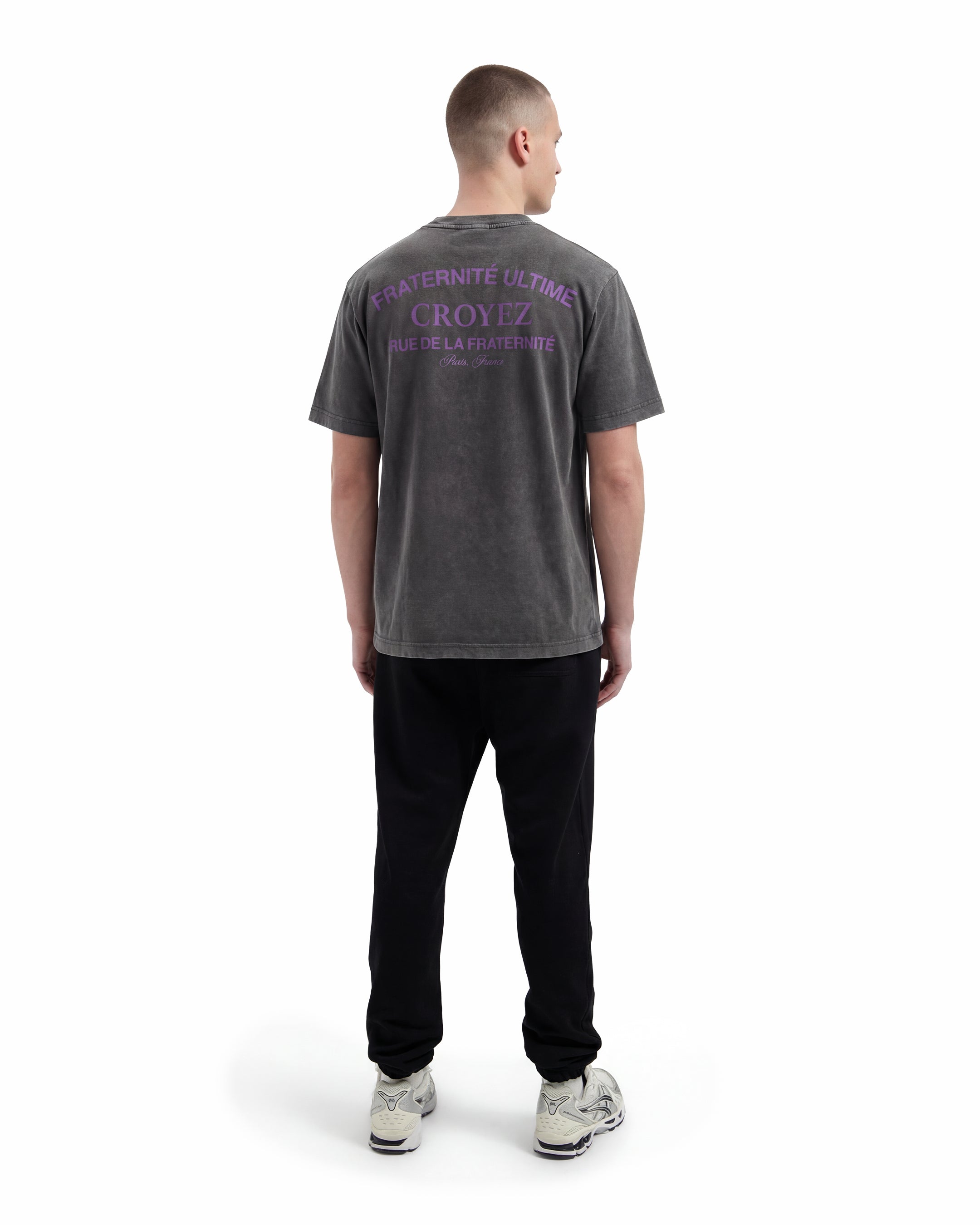 Croyez Original Fraternite T-Shirt | Acid Wash