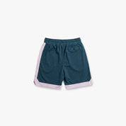 Croyez Jersey Sport Shorts | Dark Teal/Pink