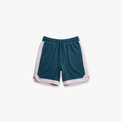 Croyez Jersey Sport Shorts | Dark Teal/Pink