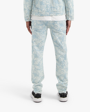 CROYEZ JACQUARD CAMO JEANS | LIGHT BLUE