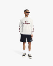Croyez Service Dept Longsleeve | Off-White/Cherry