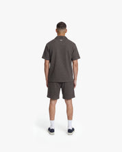 Croyez Initial Waffle Shorts | Washed Brown