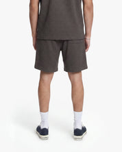 Croyez Initial Waffle Shorts | Washed Brown