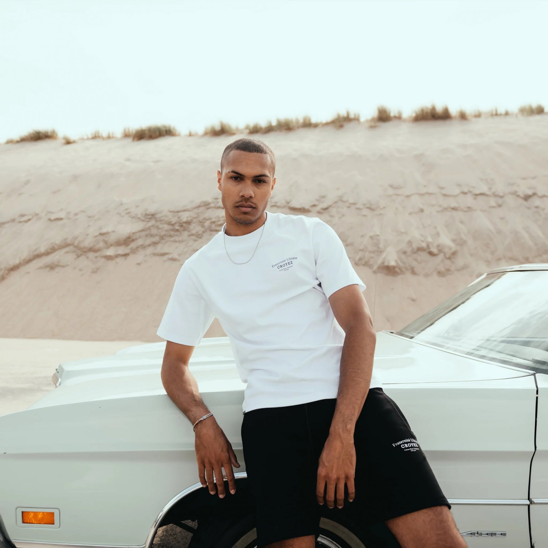 CROYEZ FRATERNITÉ T-SHIRT | WHITE/BLACK