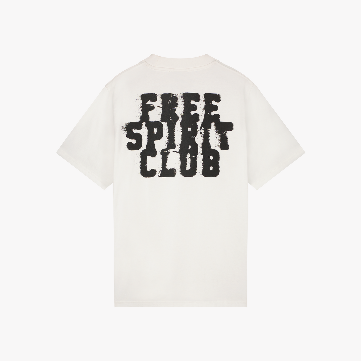 CROYEZ SPIRIT CLUB T-SHIRT - OFF-WHITE/BLACK