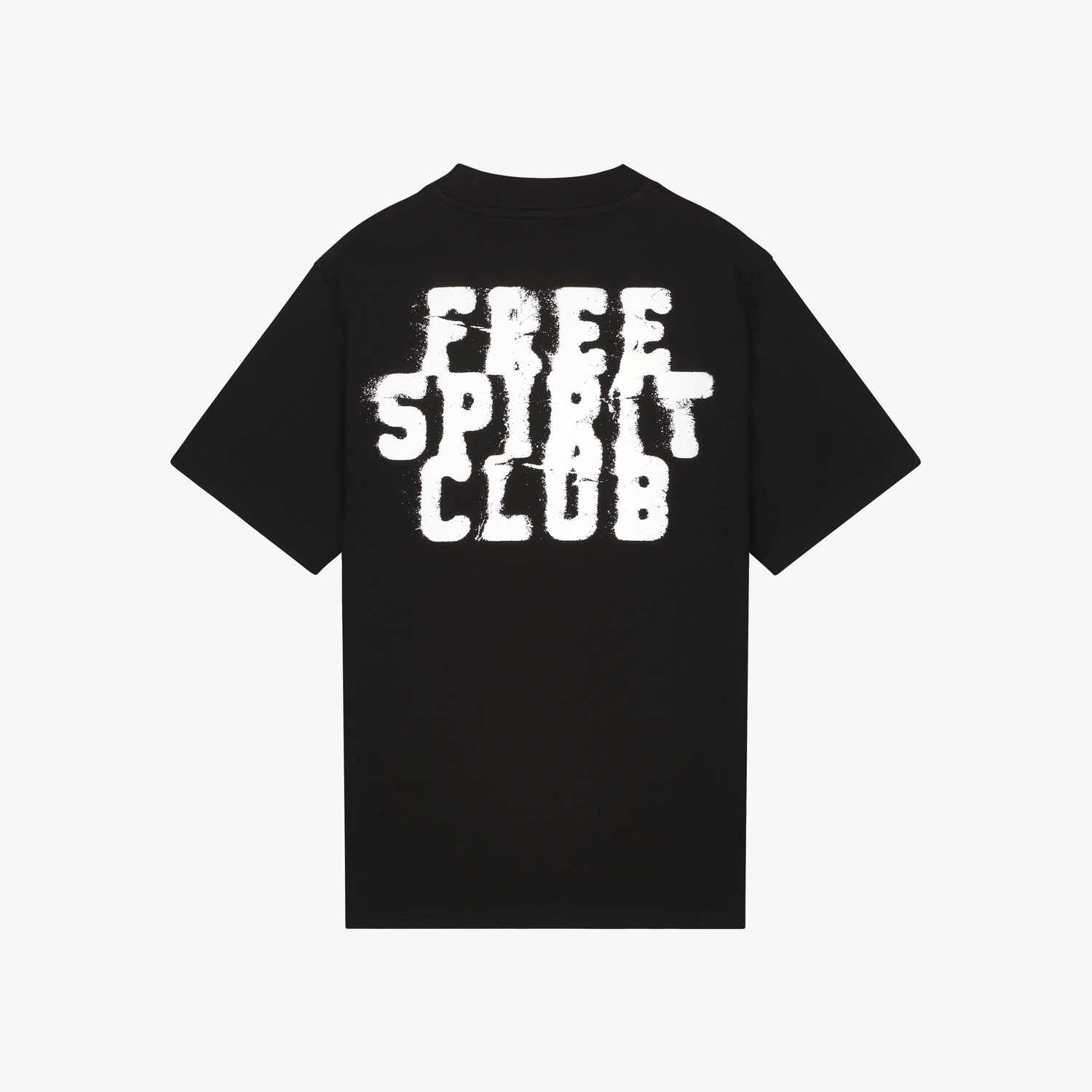 CROYEZ SPIRIT CLUB T-SHIRT - BLACK/OFF-WHITE