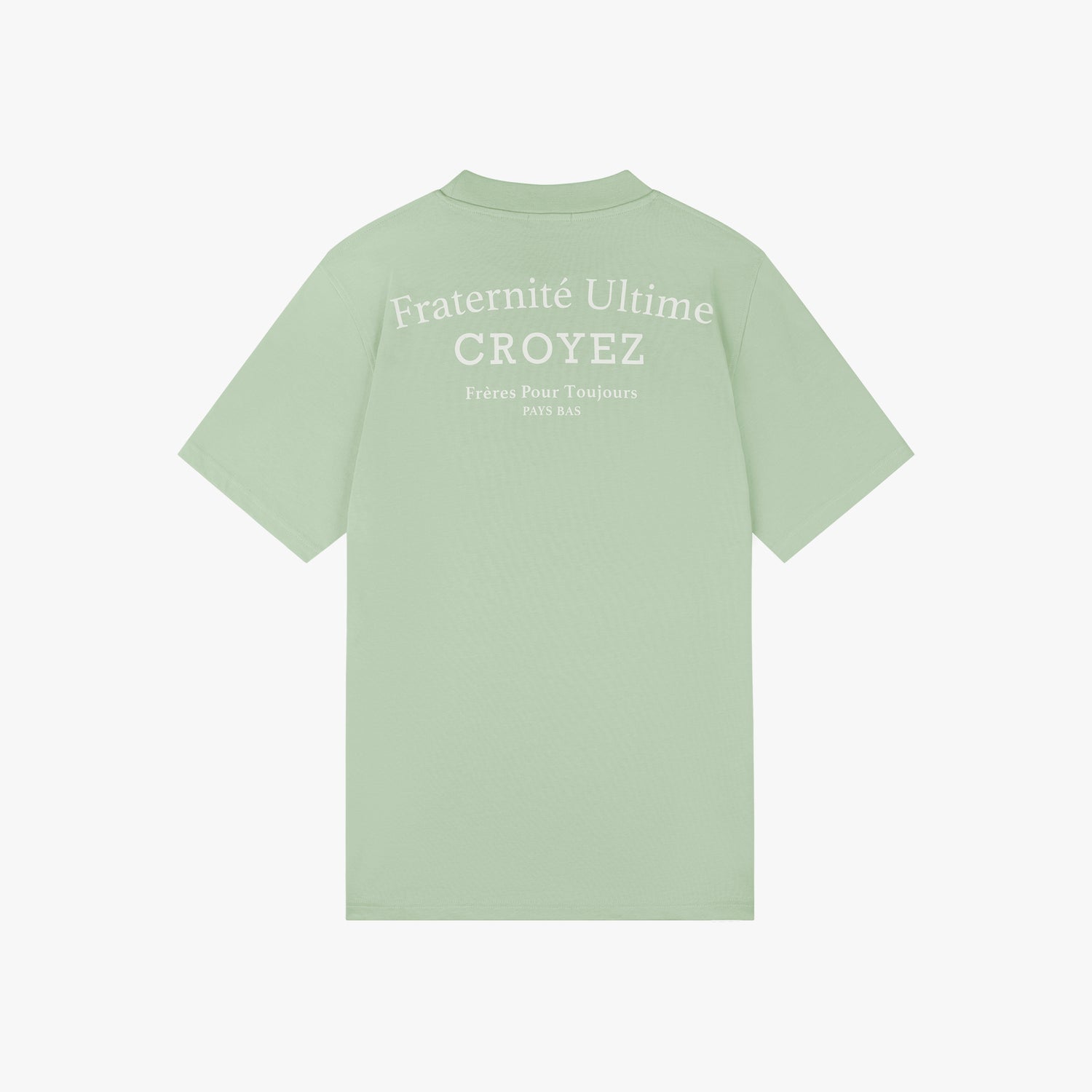 CROYEZ FRATERNITÉ T-SHIRT - SILT GREEN