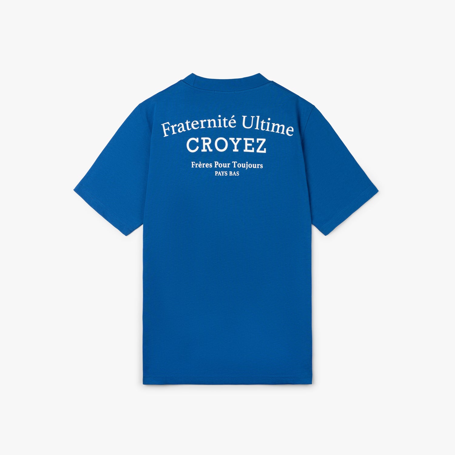 CROYEZ FRATERNITÉ T-SHIRT - COBALT BLUE