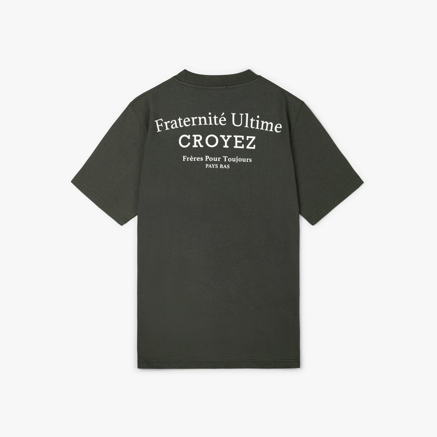 CROYEZ FRATERNITÉ T-SHIRT - DARK ARMY