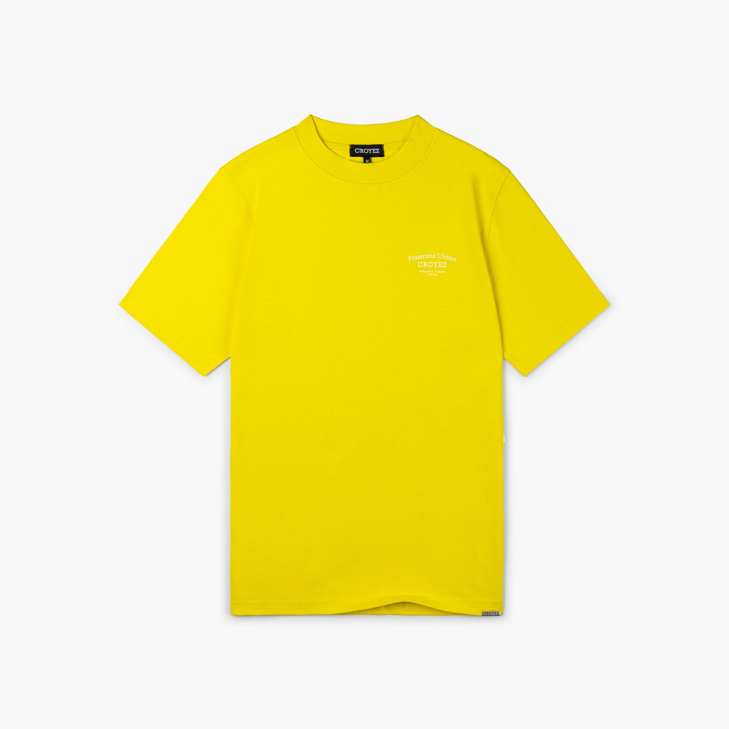 CROYEZ FRATERNITÉ T-SHIRT - YELLOW