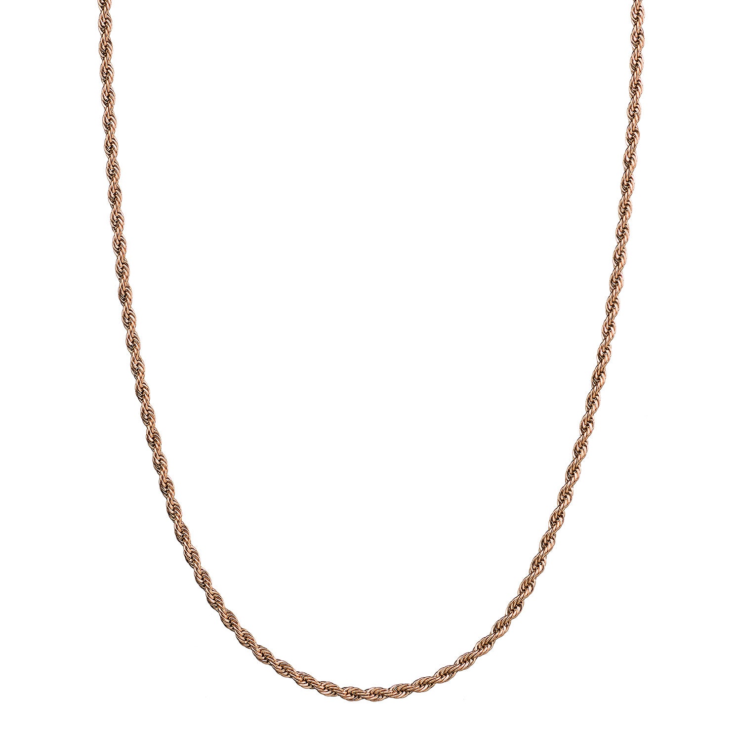 CROYEZ ROPE CHAIN 3MM | ROSE GOLD