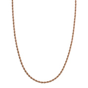 CROYEZ ROPE CHAIN 3MM | ROSE GOLD