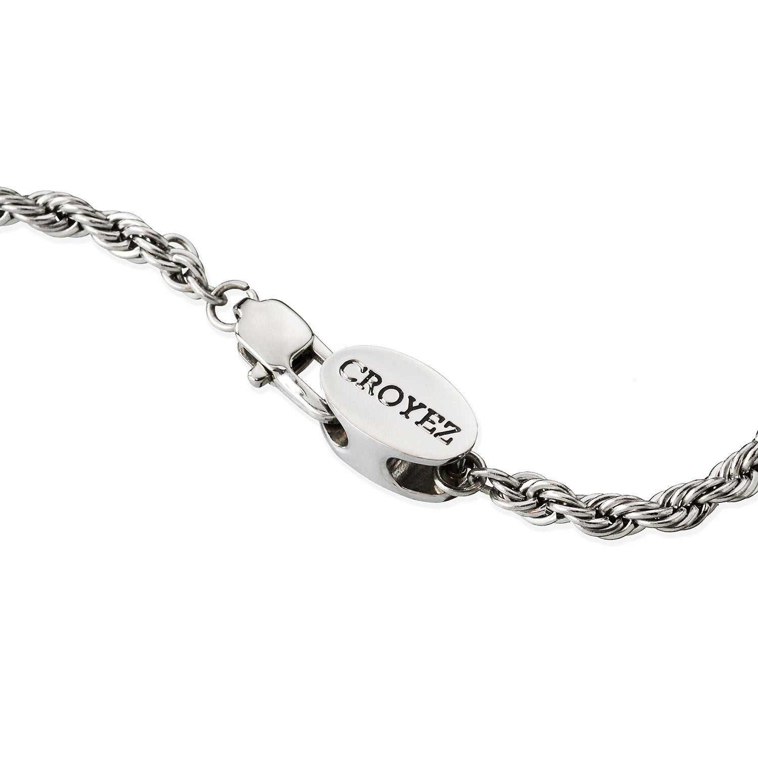 CROYEZ ROPE CHAIN 5MM | SILVER