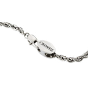 CROYEZ ROPE CHAIN 5MM | SILVER