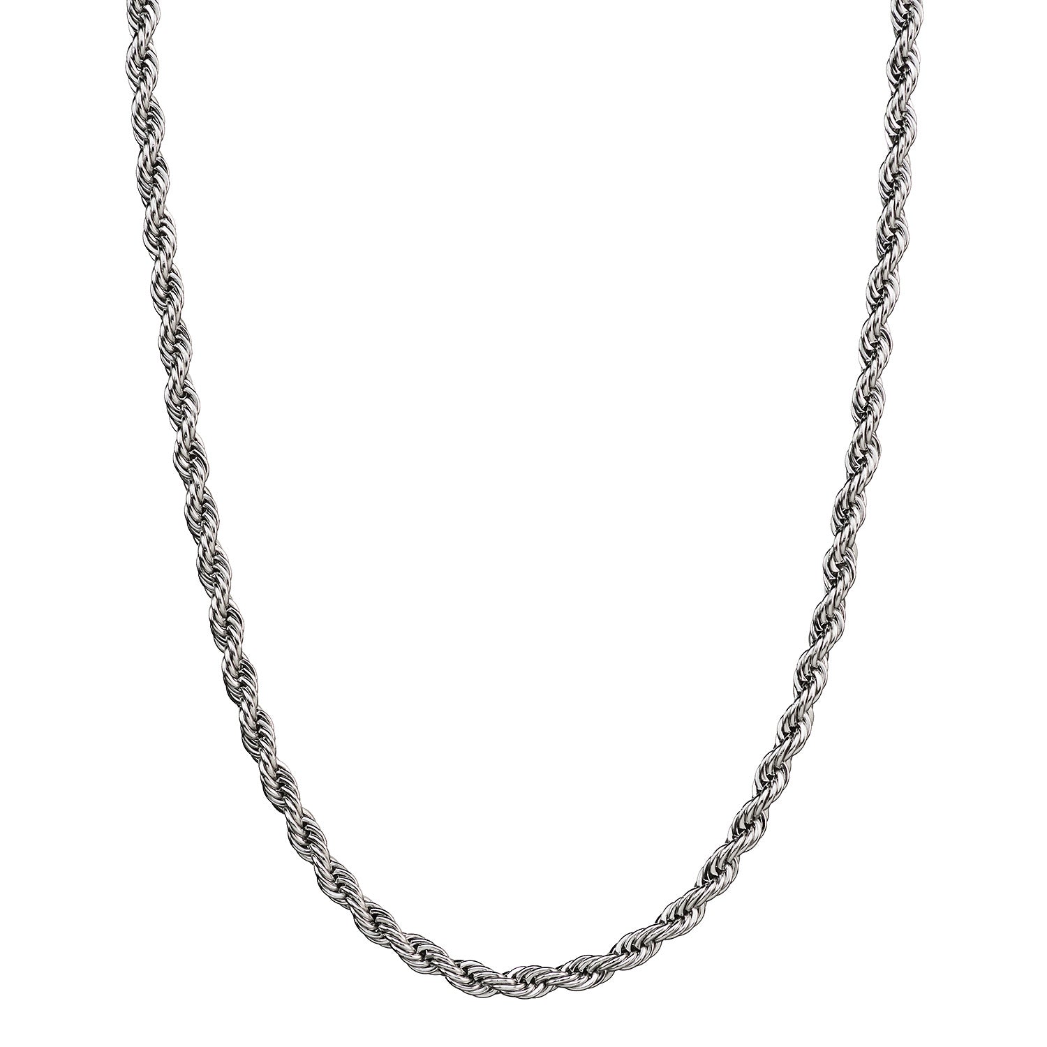 CROYEZ ROPE CHAIN 5MM | SILVER