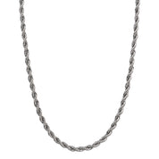 CROYEZ ROPE CHAIN 5MM | SILVER