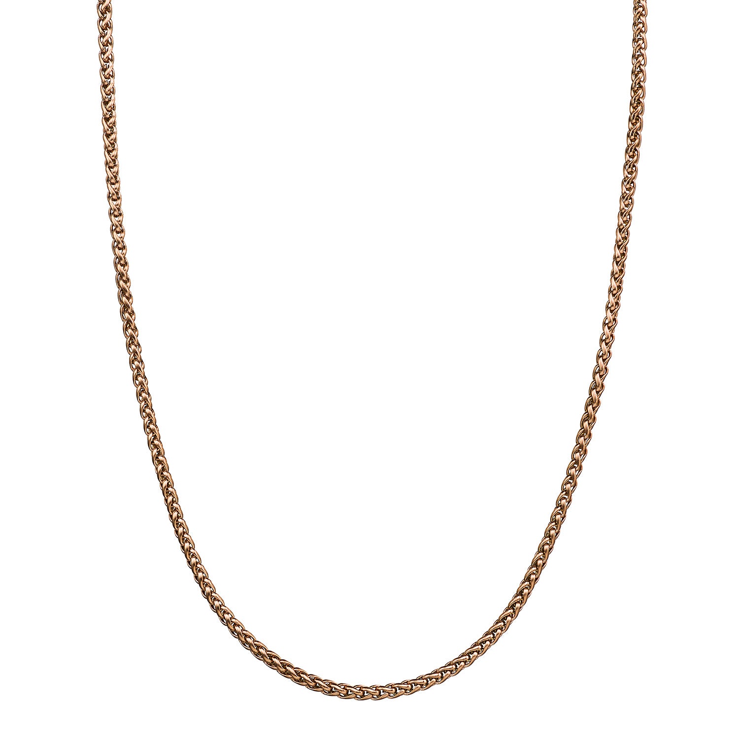 CROYEZ WHEAT CHAIN 3MM | ROSE GOLD