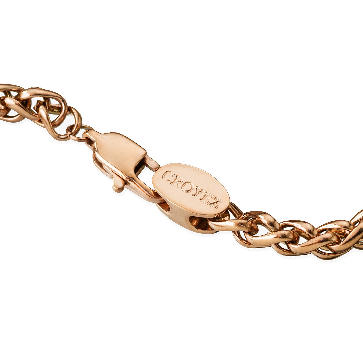 CROYEZ WHEAT CHAIN 5MM | ROSE GOLD