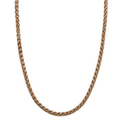 CROYEZ WHEAT CHAIN 5MM | ROSE GOLD