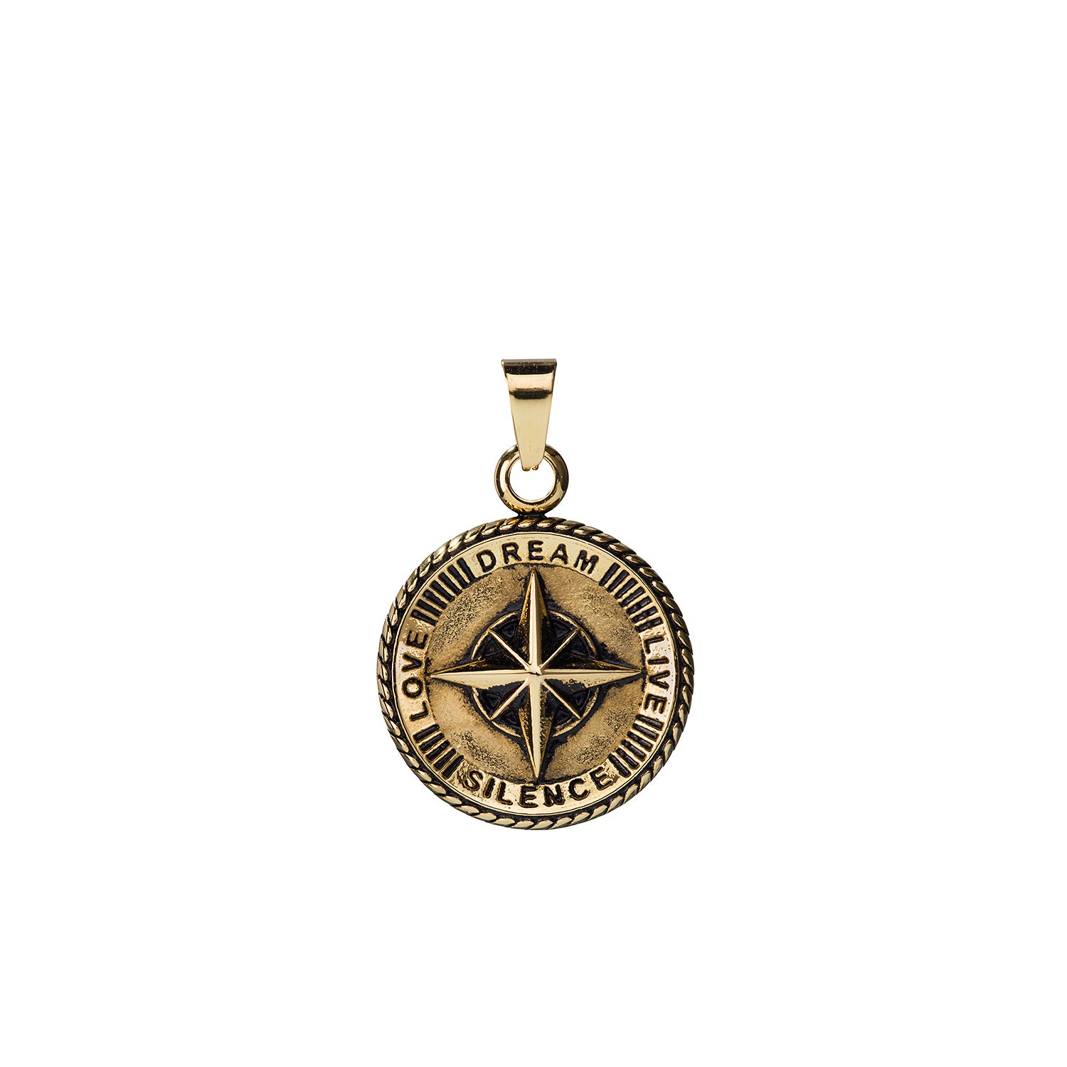 Compass Gold Pendant