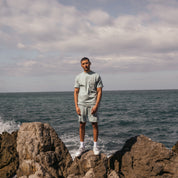 CROYEZ FRATERNITÉ SHORT | BLUE SURF/WHITE