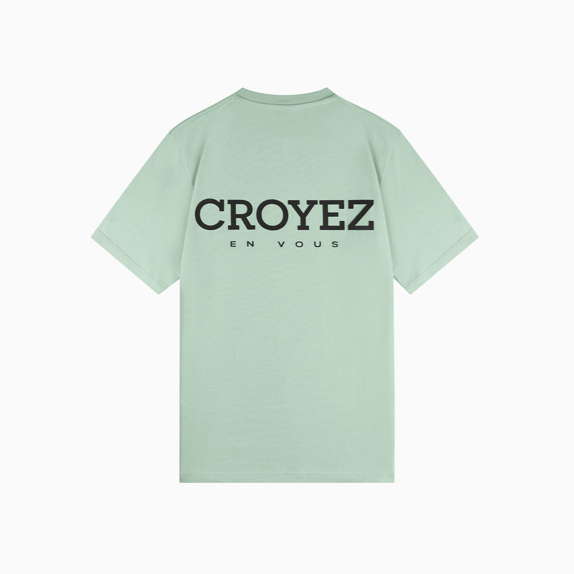 CROYEZ ABSTRACT T-SHIRT - SILT GREEN